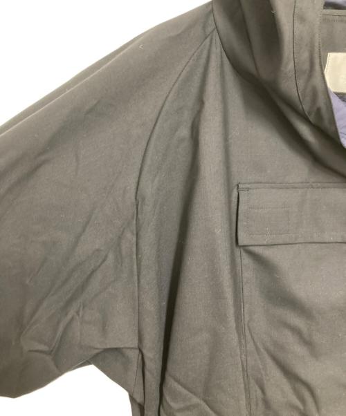 QUILP MODE&ARTISANS（クウィルプ モード＆アーティサンズ）QUILP MODE&ARTISANS (クウィルプ モード＆アーティサンズ) プルオーバーミリタリースモック ブラック サイズ:2の古着・服飾アイテム