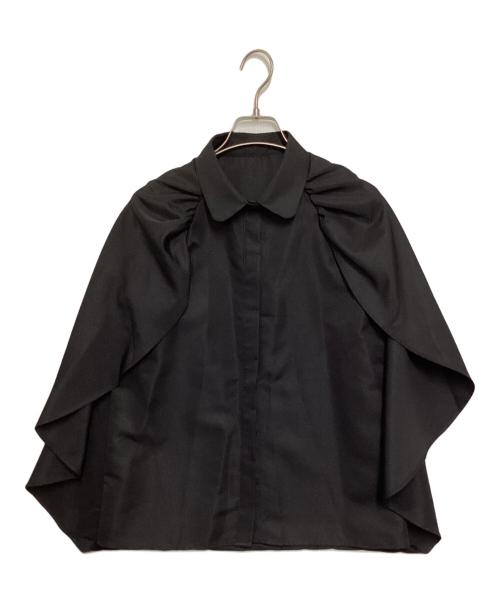 maison de dolce（メゾンドドルチェ）Maison de Dolce (メゾンドドルチェ) ペタロブラウス ブラック サイズ:Freeの古着・服飾アイテム