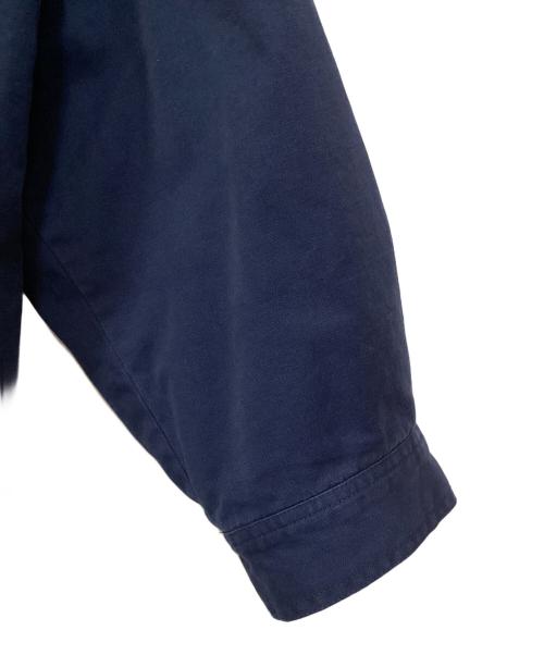 SUPREME（シュプリーム）SUPREME (シュプリーム) Leather Collar Utility Jacket ネイビー サイズ:Lの古着・服飾アイテム