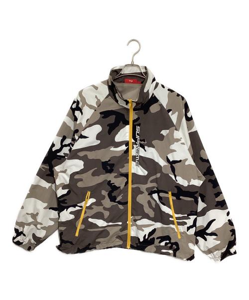 SUPREME（シュプリーム）SUPREME (シュプリーム) Contrast Zip Track Jacket グレー サイズ:Lの古着・服飾アイテム