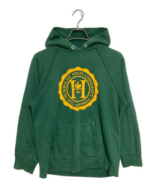 Champion（チャンピオン）Champion (チャンピオン) カレッジロゴパーカー グリーン サイズ:LARGEの古着・服飾アイテム