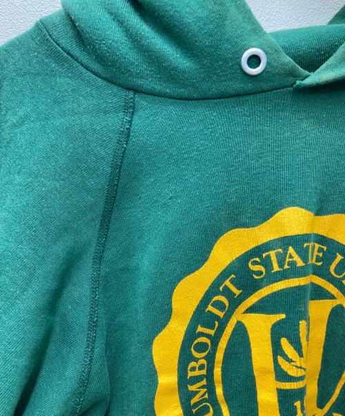 Champion（チャンピオン）Champion (チャンピオン) カレッジロゴパーカー グリーン サイズ:LARGEの古着・服飾アイテム