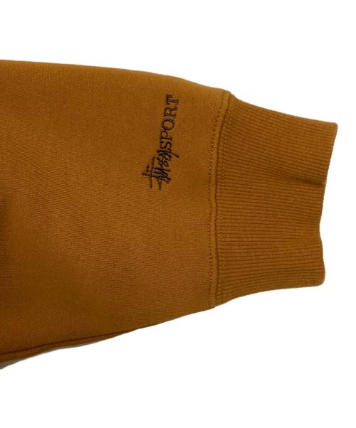 stussy（ステューシー）stussy (ステューシー) Sロゴクルーネックスウェット ブラウン サイズ:Lの古着・服飾アイテム