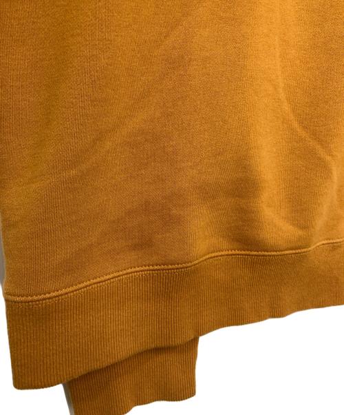 stussy（ステューシー）stussy (ステューシー) Sロゴクルーネックスウェット ブラウン サイズ:Lの古着・服飾アイテム