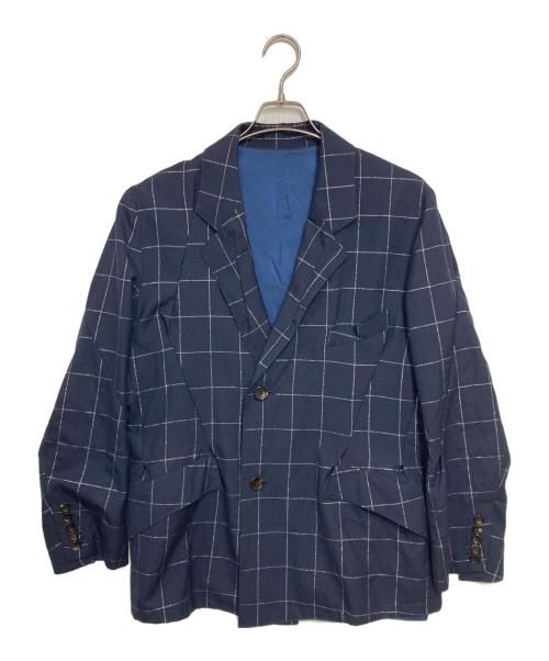 sulvam（サルバム）sulvam (サルバム) ダーツシングルジャケット ネイビー サイズ:Sの古着・服飾アイテム