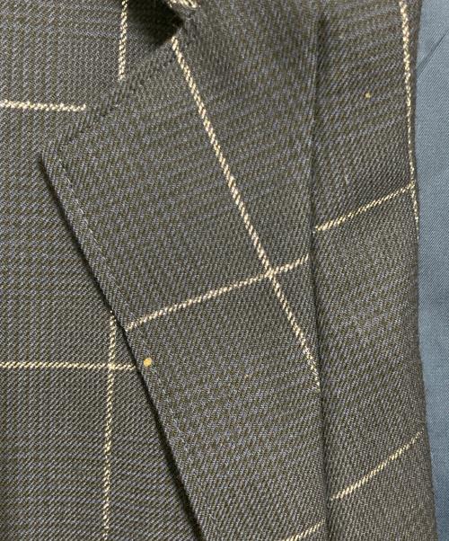 sulvam（サルバム）sulvam (サルバム) ダーツシングルジャケット ネイビー サイズ:Sの古着・服飾アイテム