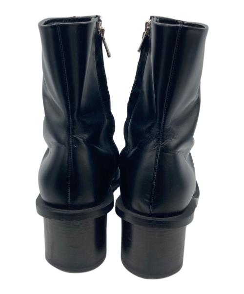 MAISON SPECIAL（メゾンスペシャル）MAISON SPECIAL (メゾンスペシャル) Zip Heel Boots ブラック サイズ:26 1/2の古着・服飾アイテム
