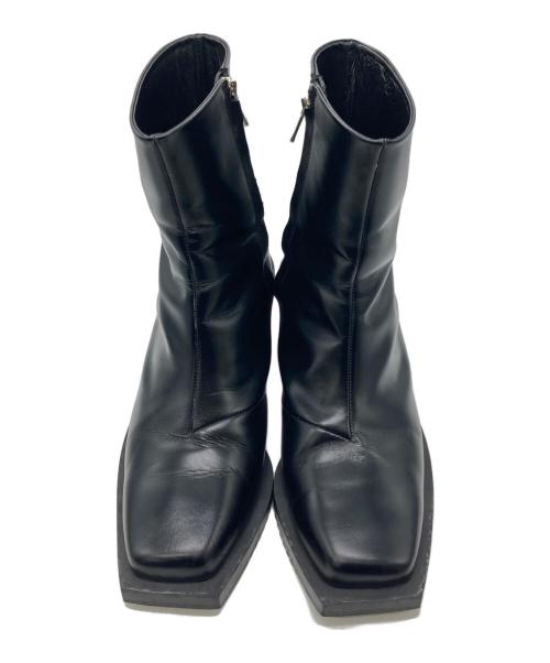 MAISON SPECIAL（メゾンスペシャル）MAISON SPECIAL (メゾンスペシャル) Zip Heel Boots ブラック サイズ:26 1/2の古着・服飾アイテム
