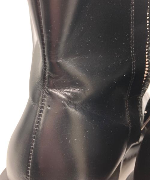 MAISON SPECIAL（メゾンスペシャル）MAISON SPECIAL (メゾンスペシャル) Zip Heel Boots ブラック サイズ:26 1/2の古着・服飾アイテム