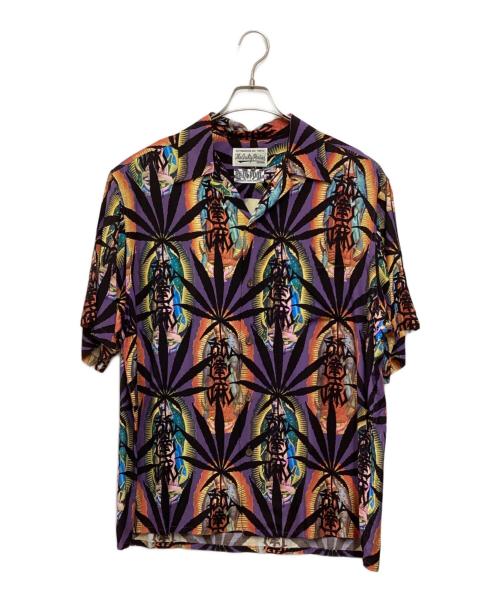 WACKO MARIA（ワコマリア）WACKO MARIA (ワコマリア) BUDSPOOL (バッズプール) アロハシャツ パープル サイズ:XLの古着・服飾アイテム