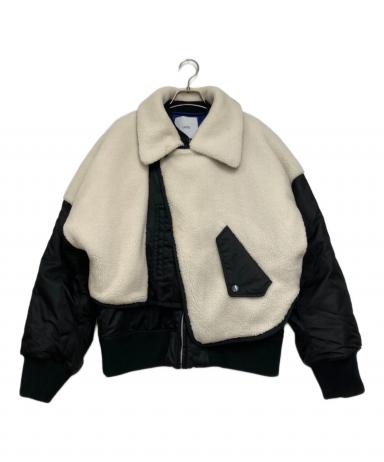 中古・古着通販】UN3D. (アンスリード) ボアドッキングブルゾン