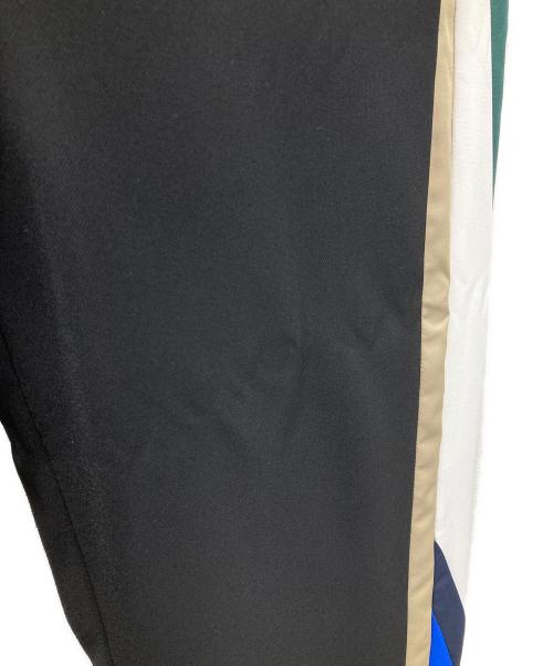 UN3D.（アンスリード）UN3D. (アンスリード) マルチカラーラインパンツ ブラック サイズ:38の古着・服飾アイテム