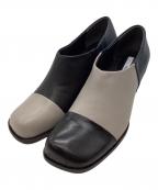 UN3D.アンスリード）の古着「ROUND TOE PUMPS」｜ネイビー