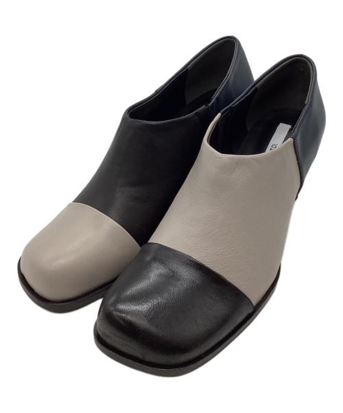 UN3D.（アンスリード）UN3D. (アンスリード) ROUND TOE PUMPS ネイビー サイズ:38の古着・服飾アイテム