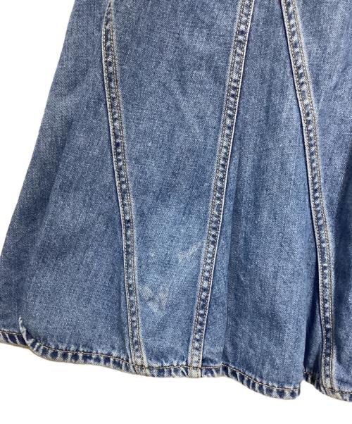 leur logette（ルールロジェット）leur logette (ルールロジェット) デニムスカート インディゴ サイズ:1の古着・服飾アイテム