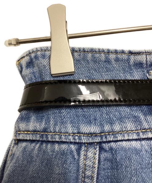 leur logette（ルールロジェット）leur logette (ルールロジェット) デニムスカート インディゴ サイズ:1の古着・服飾アイテム