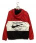 NIKE (ナイキ) SWOOSH HOODY WOVEN JACKET ブラック×レッド サイズ:XL：6000円