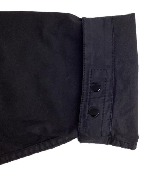 STONE ISLAND（ストーンアイランド）STONE ISLAND (ストーンアイランド) コットンツイルストレッチシャツジャケット ブラック サイズ:XLの古着・服飾アイテム