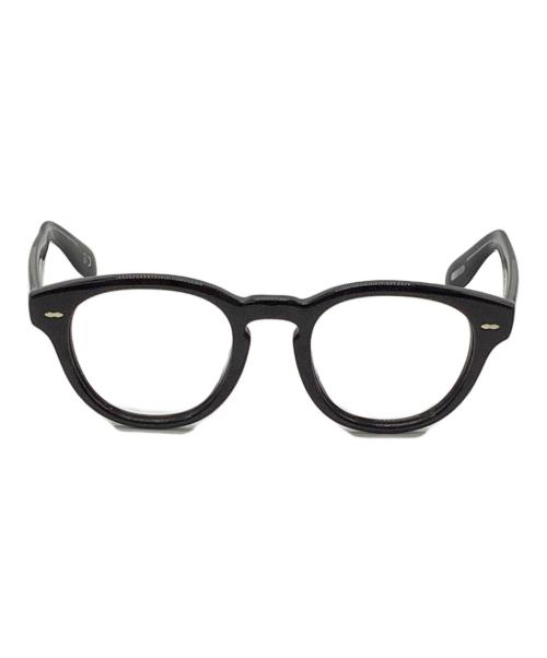 OLIVER PEOPLES（オリバーピープルズ）OLIVER PEOPLES (オリバーピープルズ) 眼鏡フレーム ブラック サイズ:48□22 145の古着・服飾アイテム