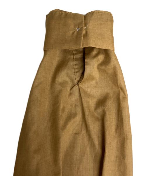 Truval（テュルーバル）Truval (テュルーバル) 60S'オープンカラーシャツ ブラウン サイズ:Lの古着・服飾アイテム