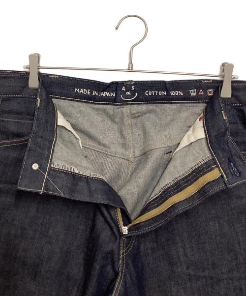 45R（フォーティファイブ・アール）45R (フォーティファイブ・アール) ライ麦デニムのクロスビー5一張羅デニムパンツ インディゴ サイズ:38の古着・服飾アイテム
