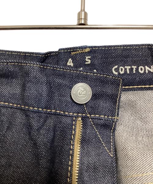 45R（フォーティファイブ・アール）45R (フォーティファイブ・アール) ライ麦デニムのクロスビー5一張羅デニムパンツ インディゴ サイズ:38の古着・服飾アイテム