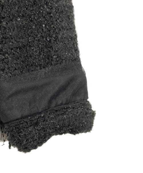 Curensology（カレンソロジー）Curensology (カレンソロジー) エトワールニットツイードカーディガン ブラック サイズ:FREEの古着・服飾アイテム