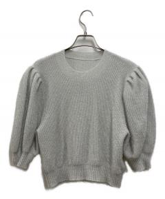 中古・古着通販】cygne (シーニュ) ラメニットプルオーバー グレー