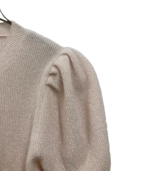 cygne（シーニュ）cygne (シーニュ) ラメニットプルオーバー ピンク サイズ:表記無しの古着・服飾アイテム