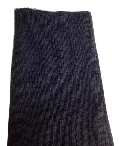 BEARDSLEY（ビアズリー）BEARDSLEY (ビアズリー) ドット切替プルオーバー ブラック サイズ:Freeの古着・服飾アイテム