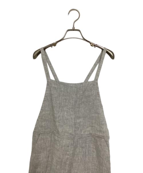 JOURNAL STANDARD relume（ジャーナルスタンダード レリューム）JOURNAL STANDARD relume (ジャーナルスタンダード レリューム) No.14フレンチリネンサロペット グレー サイズ:38 未使用品の古着・服飾アイテム