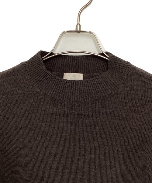 cygne（シーニュ）cygne (シーニュ) ポワンニットプルオーバー Nicole ブラウン サイズ: Freeの古着・服飾アイテム