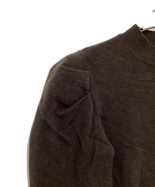 cygne（シーニュ）cygne (シーニュ) ポワンニットプルオーバー Nicole ブラウン サイズ: Freeの古着・服飾アイテム