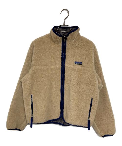 Patagonia（パタゴニア）Patagonia (パタゴニア) フリースジャケット ベージュ サイズ:キッズ14の古着・服飾アイテム