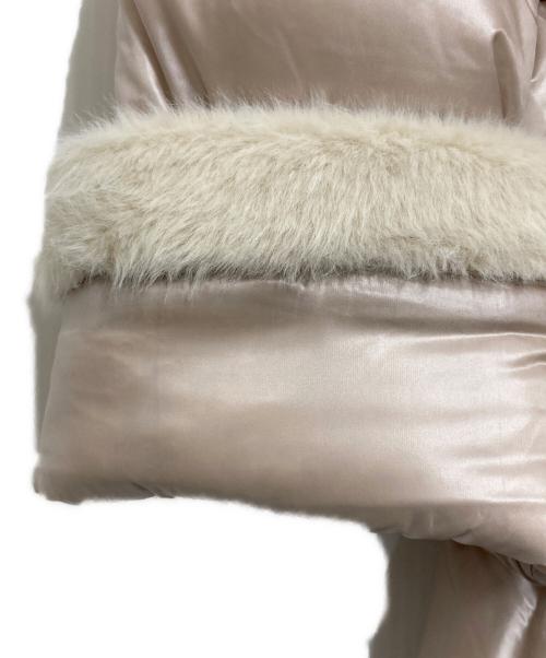 HERNO（ヘルノ）HERNO (ヘルノ) NYLON ULTRALIGHT COAT WITH FAUX FUR ベージュ サイズ:42の古着・服飾アイテム