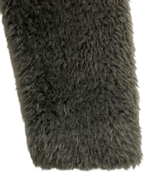 HELMUT LANG（ヘルムートラング）HELMUT LANG (ヘルムートラング) Shaggy Faux Fur Belted Coat グレー サイズ:Sの古着・服飾アイテム