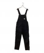 Carhartt WIPカーハート ワークインプログレス）の古着「W’ BIB OVERALL」｜ブラック