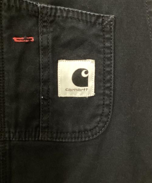 Carhartt WIP（カーハート ワークインプログレス）CARHARTT WIP (カーハート ワークインプログレス) W’ BIB OVERALL ブラック サイズ:Sの古着・服飾アイテム