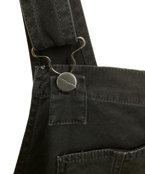 Carhartt WIP（カーハート ワークインプログレス）CARHARTT WIP (カーハート ワークインプログレス) W’ BIB OVERALL ブラック サイズ:Sの古着・服飾アイテム