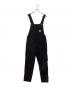 CARHARTT WIP（カーハート ワークインプログレス）の古着「W’ BIB OVERALL」｜ブラック