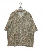 CONTROLLA+コントローラープラス）の古着「総柄シャツ」｜ベージュ
