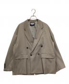 MAISON SPECIALメゾンスペシャル）の古着「Wool Mix Prime-Over Double Tailored Jacket」｜ベージュ