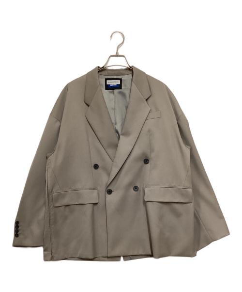 MAISON SPECIAL（メゾンスペシャル）MAISON SPECIAL (メゾンスペシャル) Wool Mix Prime-Over Double Tailored Jacket ベージュの古着・服飾アイテム