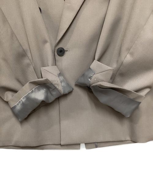MAISON SPECIAL（メゾンスペシャル）MAISON SPECIAL (メゾンスペシャル) Wool Mix Prime-Over Double Tailored Jacket ベージュの古着・服飾アイテム