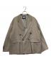 MAISON SPECIAL（メゾンスペシャル）の古着「Wool Mix Prime-Over Double Tailored Jacket」｜ベージュ
