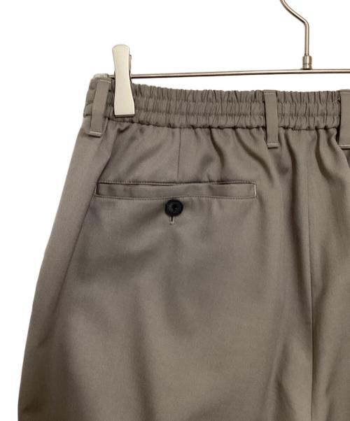 MAISON SPECIAL（メゾンスペシャル）MAISON SPECIAL (メゾンスペシャル) Wool Mix Smooth Prime Wide One-Tuck Wide Pants ベージュ サイズ:1の古着・服飾アイテム