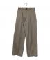 MAISON SPECIAL（メゾンスペシャル）の古着「Wool Mix Smooth Prime Wide One-Tuck Wide Pants」｜ベージュ