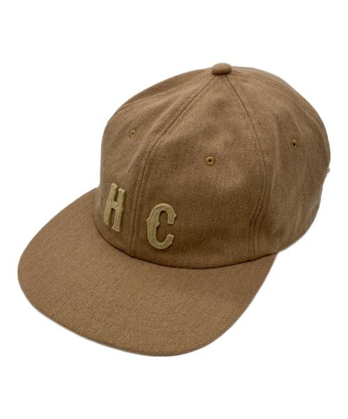 THE H.W.DOG CO（ザエイチダブリュードッグアンドコー）THE H.W.DOG CO (ザエイチダブリュードッグアンドコー) ロゴキャップ キャメルの古着・服飾アイテム