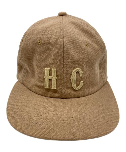 THE H.W.DOG CO（ザエイチダブリュードッグアンドコー）THE H.W.DOG CO (ザエイチダブリュードッグアンドコー) ロゴキャップ キャメルの古着・服飾アイテム