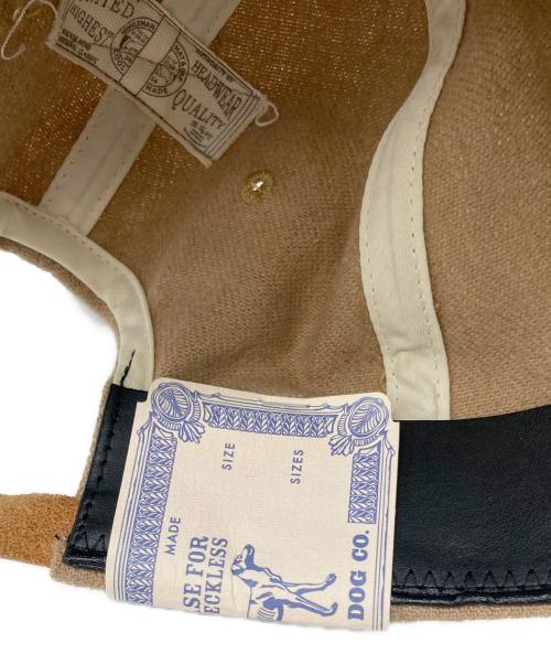 THE H.W.DOG CO（ザエイチダブリュードッグアンドコー）THE H.W.DOG CO (ザエイチダブリュードッグアンドコー) ロゴキャップ キャメルの古着・服飾アイテム